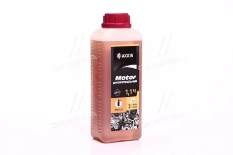 Активна піна MOTOR Professional (Очищувач деталей) (каністра 1л) AXXIS AXX399