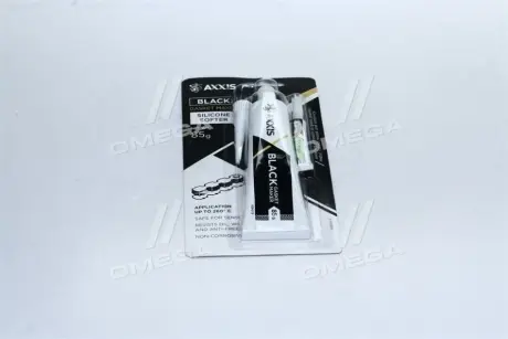 Герметик прокладок 85гр чорний + клей у подарунок AXXIS VSB-013