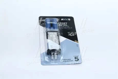 Клей для металла шприц 30г Epoxy-Metal <> AXXIS VSB021