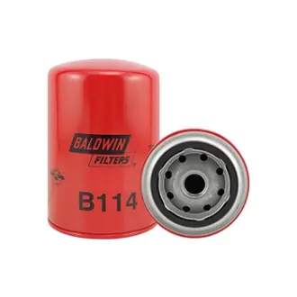 Oil filter, Spin-On. Фильтр масляный, накручивающийся BALDWIN FILTERS B114