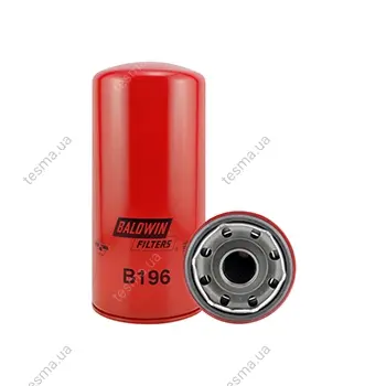 Oil filter, Spin-On. Фильтр масляный, накручиваемый BALDWIN FILTERS B196 (фото 1)
