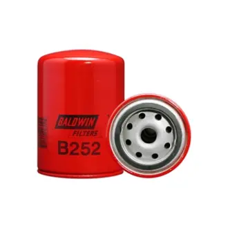 Фильтр масляный, накручиваемый. Фільтр масляний, накручуваний. Oil filter, Spin-On BALDWIN FILTERS B252