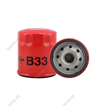 Oil filter, Spin-On. Фильтр масляный, накручиваемый BALDWIN FILTERS B33 (фото 1)