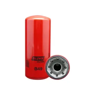 Фильтр масляный, накручиваемый. Фільтр масляний, накручуваний. Oil filter, Spin-On BALDWIN FILTERS B49