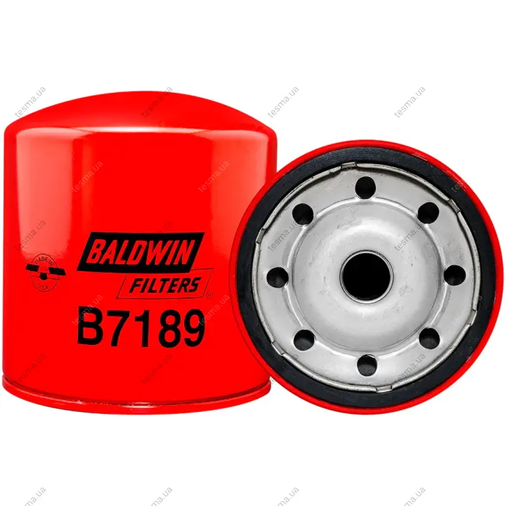 Oil filter, Spin-On. Фильтр масляный, накручиваемый. Фільтр масляний, накручуваний BALDWIN FILTERS B7189 (фото 1)