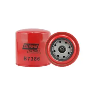 Фильтр масляный, накручиваемый. Фільтр масляний, накручуваний. Oil filter, Spin-On BALDWIN FILTERS B7386