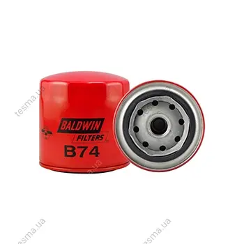 Oil filter, Spin-On. Фильтр масляный, накручиваемый BALDWIN FILTERS B74 (фото 1)