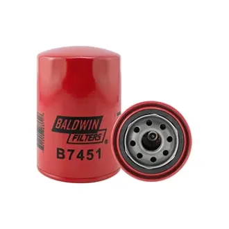 Фильтр масляный, накручиваемый. Фільтр масляний, накручуваний. Oil filter, Spin-On BALDWIN FILTERS B7451