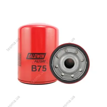 Фильтр масляный, накручиваемый. Фільтр масляний, накручуваний. Oil filter, Spin-On BALDWIN FILTERS B75 (фото 1)
