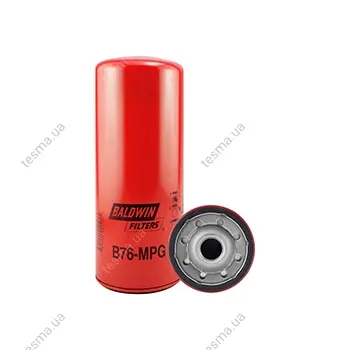 Oil filter, Spin-On. Фильтр масляный, накручиваемый BALDWIN FILTERS B76MPG (фото 1)