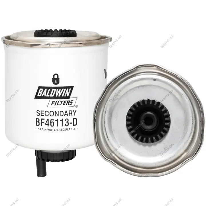 Фильтр топливный сепаратор, элемент. Фільтр паливний, елемент. Fuel filter, water separator, element BALDWIN FILTERS BF46113D (фото 1)