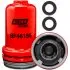Fuel filter, Spin-On. Фильтр топливный, накручиваемый BALDWIN FILTERS BF46156 (фото 1)