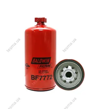 Fuel/Water Separator Spin-on with Drain BALDWIN FILTERS BF7772 (фото 1)