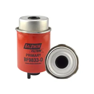 Фильтр топливный сепаратор, элемент. Фільтр паливний, елемент. Fuel filter, water separator, element BALDWIN FILTERS BF9833D