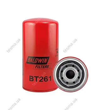 Oil filter, Spin-On. Фильтр масляный, накручиваемый. Фільтр масляний, накручуваний BALDWIN FILTERS BT261 (фото 1)