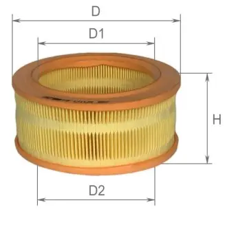 Air filter. Фильтр воздушный BALKANCAR K1302063
