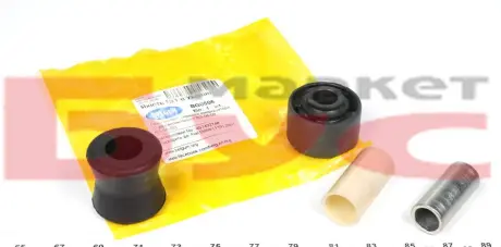 Ремкомплект амортизатора (заднього) Fiat Doblo 01- (BG-06-00/BG-06-02) BELGUM BG0606