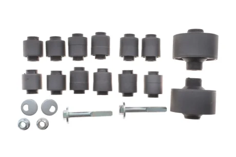 Комплект сайлентблоків задньої підвіски Mitsubishi Lancer 03-/Outlander 03- (14шт.) BELGUM BGKIT32