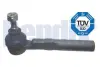 Наконечник поперечной рулевой тяги BENDIX 040282B (фото 1)