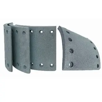 Brake shoe, drum brake system. Накладки тормозные, барабанный тормоз BERAL 1909419000015608