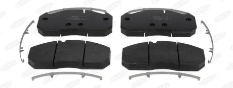 Комплект тормозных колодок, дисковый тормоз BERAL 2903028004145684