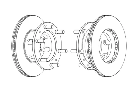 Тормозной диск BERAL BCR108A