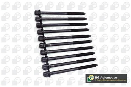 Комплект болтів з головкою системи TORX з чорного металу BGA BK2354