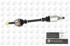Привідний вал (21z L624) PEUGEOT 106 II 1.0-1.4i/1.5D 99-04 Л. BGA DS1400L (фото 1)