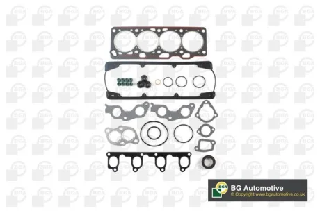 Комплект прокладок (верхній) Golf/Jetta/Polo 1.0-1.4i 83-94 BGA HK9340