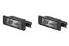 Підсвітка номерного знаку LED, 2 шт, 12В, CITROEN C4 GRAND PICASSO I, C4 PICASSO I, C5 III, DS4 PEUGEOT 208 I, 308, 508 I 10.06-12.19 BLIC 540203824905LED (фото 1)