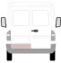 Ремонтна панель дверей задн Лів (Підлога) MERCEDES SPRINTER 901. 902. 903. 904. 905 VW LT II 01.95-07.06 BLIC 6015003546171P (фото 2)