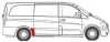 Ремонтна частина крила задн прав (передня частина, коротка модель) MERCEDES VITO / VIANO W639 09.03-10.10 BLIC 6504033542572P (фото 2)