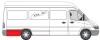 Ремонтна частина крила задн Прав (за колесом, висота 50см) MERCEDES SPRINTER 901, 902, 903, 904, 905 VW LT II 01.95-07.06 BLIC 6504033546606P (фото 2)