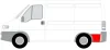 ремонтна частина крила задн лів (за колесом, з виступом на бампері) CITROEN JUMPER I, JUMPER II FIAT DUCATO PEUGEOT BOXER 02.94-08.06 BLIC 6508012092601P - фото 2