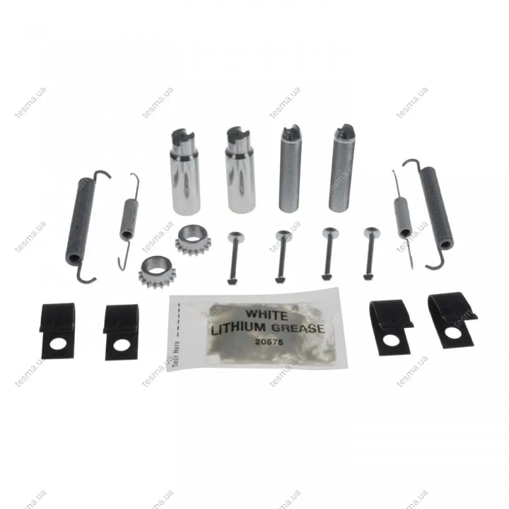 Монтажний набір гальмівних колодок задн JEEP COMMANDER, GRAND CHEROKEE II, GRAND CHEROKEE III 3.0D-6.1 04.99-12.10 BLUE PRINT ADA1041505 (фото 1)