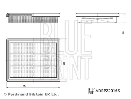 Автозапчасть BLUE PRINT ADBP220165
