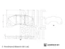 PORSCHE Комплект гальмівних колодок передні CAYENNE (9YA) 2.0 E-Hybrid AWD (9YAAM1) 18- BLUE PRINT ADBP420181 (фото 1)