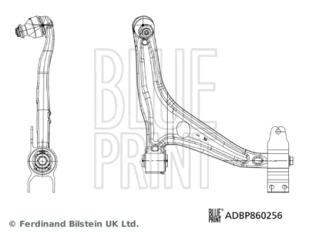 DB Важіль підвіски передн. прав. A-CLASS (W177) A 160 18- BLUE PRINT ADBP860256