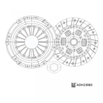 Комплект сцепления BLUE PRINT ADH23065