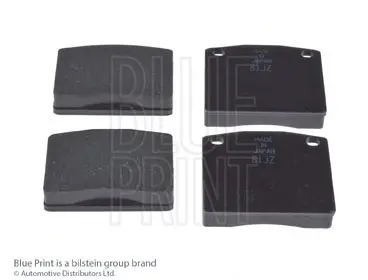 Комплект тормозных колодок, дисковый тормоз BLUE PRINT ADH24202