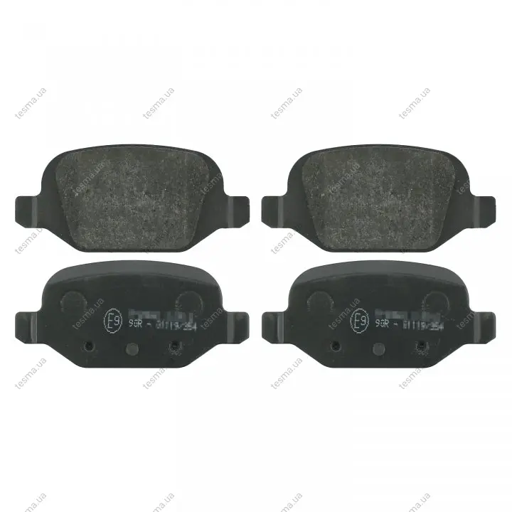 Комплект тормозных колодок, дисковый тормоз BLUE PRINT ADL144205 (фото 1)