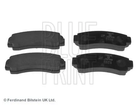 Комплект тормозных колодок, дисковый тормоз BLUE PRINT ADN14230 (фото 1)