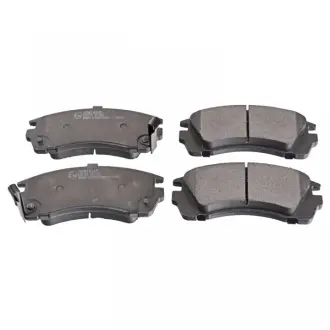 Комплект гальмівних колодок передн, NISSAN SUNNY III 1.6/1.7D/2.0D 11.90-03.00 BLUE PRINT ADN14245