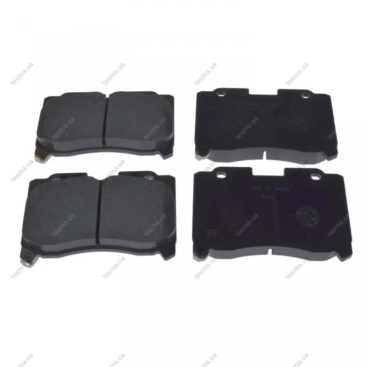 Комплект тормозных колодок, дисковый тормоз BLUE PRINT ADT34251 (фото 1)