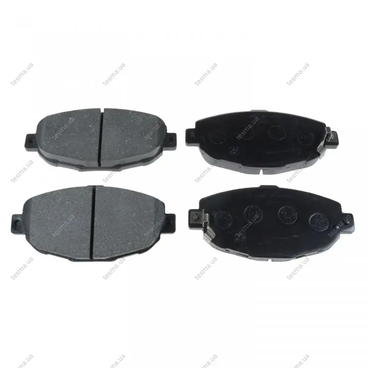 Комплект тормозных колодок, дисковый тормоз BLUE PRINT ADT34275 (фото 1)
