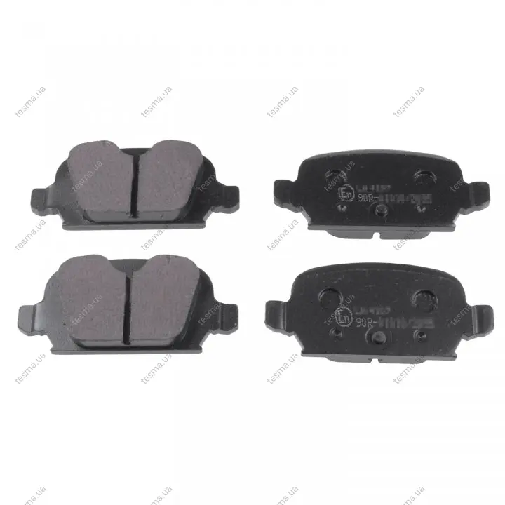 Комплект тормозных колодок, дисковый тормоз BLUE PRINT ADZ94232 (фото 1)