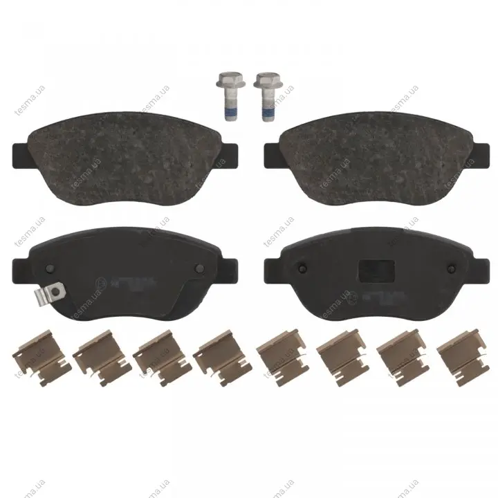 Комплект тормозных колодок, дисковый тормоз BLUE PRINT ADZ94234 (фото 1)