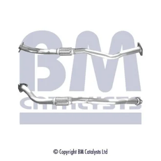 Вихлопна труба передн NISSAN NAVARA 2.5D 11.01- BM CATALYSTS BM50144