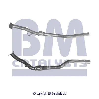 Вихлопна труба передн AUDI A6 C5 SKODA SUPERB I VW PASSAT B5.5 1.8/2.0 01.97-03.08 BM CATALYSTS BM50201 (фото 1)