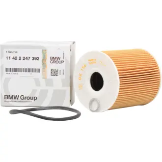 Фильтр масляный, вставка. Фільтр масляний, вставка. Oil filter, cartridge BMW 11422247392